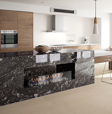 Top in Silestone - Indian-Black