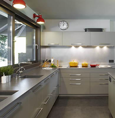 Top in Silestone - Amazon finitura Volcano